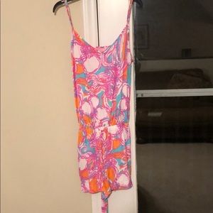 Lilly Pulitzer Romper with belt